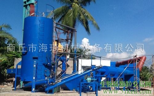越南海琦生物质气化炉炭气联产运营成功