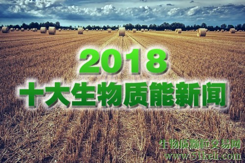 2018中国十大生物质能新闻