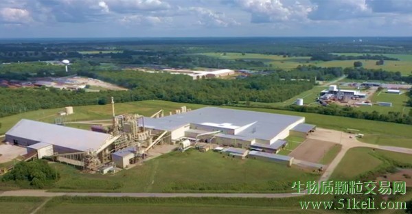 丹森集团将建设美国最大的烧烤木颗粒基地