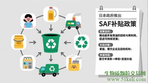 建立废弃食用油收集网络，日本拟推出SAF补贴政策